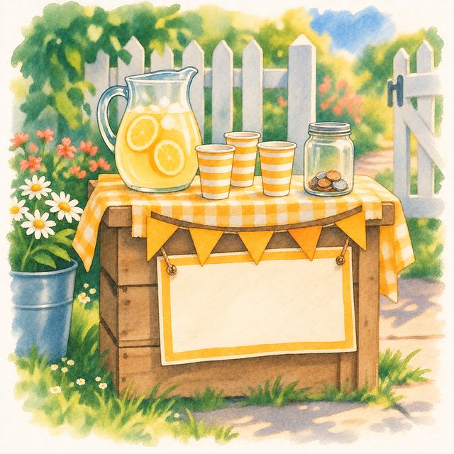 Lemonade stand