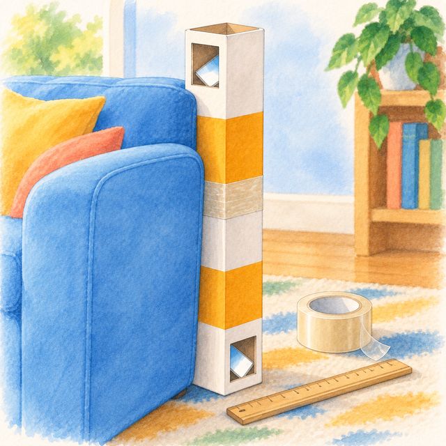 A periscope from two cartons